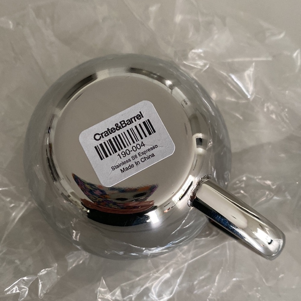Crate and Barrel Espresso Cup/Mug - Picture 2 of 2